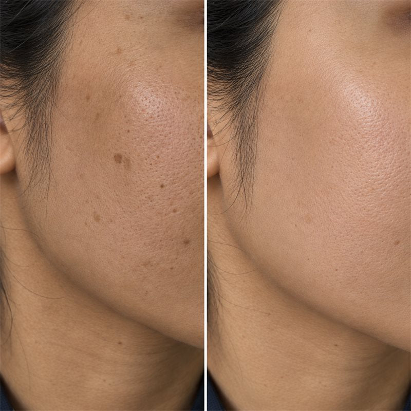 MORPHEUTIC Brightening Sunscreen natural-finish brand visual