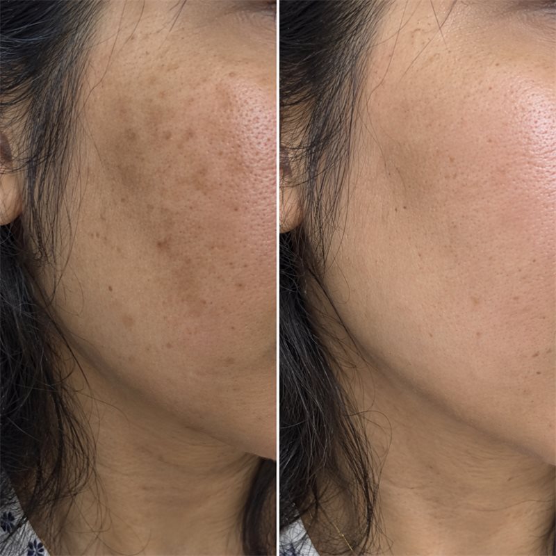 MORPHEUTIC Brightening Sunscreen under-makeup brand visual